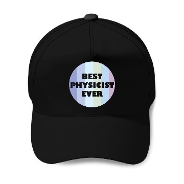Discover Retro Physics Lover Educational Best Physicist Baseball Caps