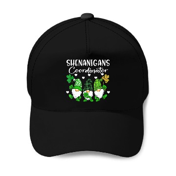 Discover Shenanigans Coordinator Saint Irish Gnomes St Pat Baseball Caps
