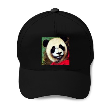 Discover Renaissance Panda Baseball Caps