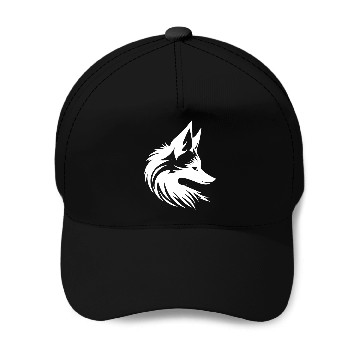 Discover Cute Cute Fox Tattoo Portrait Style Baseball Caps
