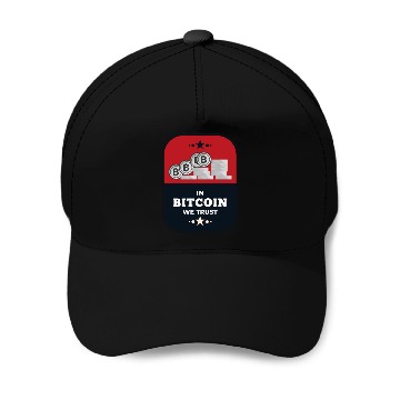 Discover In Bitcoin We Trust Baseball Caps