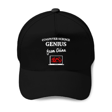 Discover Computer Science Genius From China Admin Baseball Caps