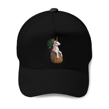 Discover Pineapple unicorn - tropical unicorn Baseball Caps