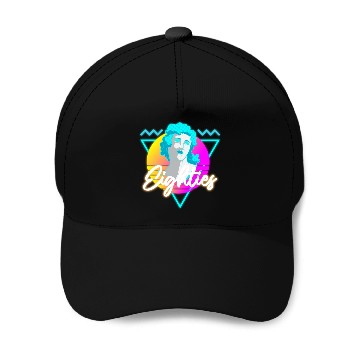 Discover Retro Disco Nostalgia Neon Baseball Caps