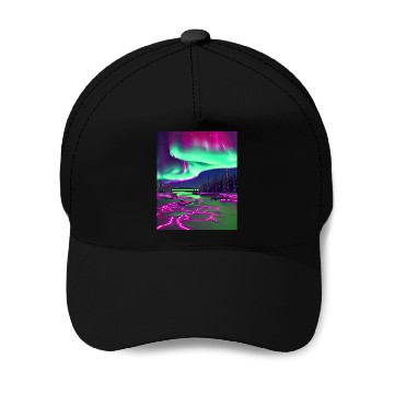 Discover Northern Lights Baseball Caps