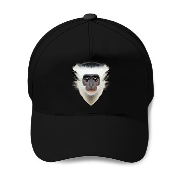 Discover Colobus Monkey Face Baseball Caps