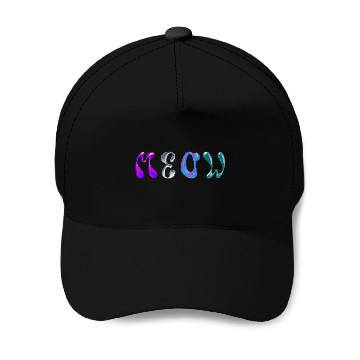 Discover meow kitty Baseball Caps