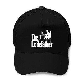 Discover The Codefather Computer Scientist Programmer Cloud Baseball Caps