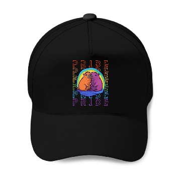 Discover Pride Capybara Baseball Caps