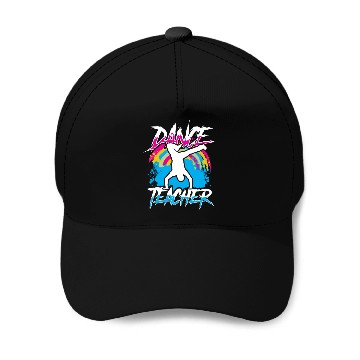 Discover Dance Teacher Teach Dancer Dancing Class Baseball Caps