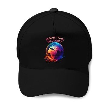 Discover Save the Planet Nature Environment Earth Baseball Caps