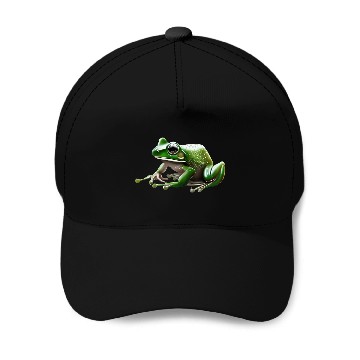 Discover Rain frog water drop frog Baseball Caps