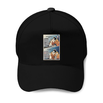 Discover Samurai Programmer 5 Computer Science Ukiyoe Baseball Caps