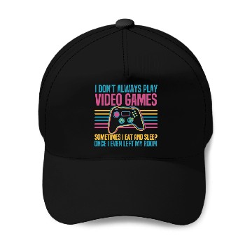 Discover Retro Video Game Controller Cool Gaming Baseball Caps