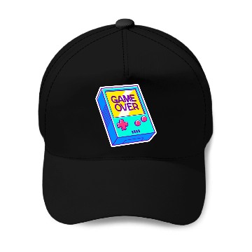 Discover Game Over Baseball Caps