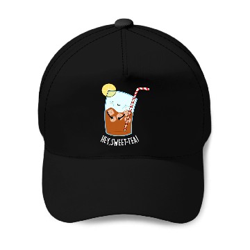 Discover Hey Sweet Tea Cute Iced Tea Baseball Caps