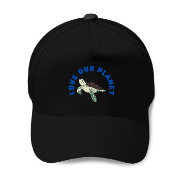 Discover love our planet Baseball Caps
