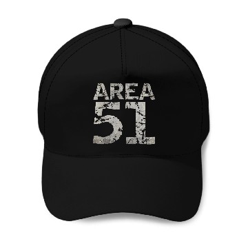 Discover Area 51 UFO Design Baseball Caps