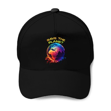 Discover Save the Planet Nature Environment Earth Baseball Caps