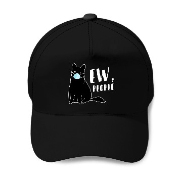 Discover Cat With Ew People Statet Baseball Caps