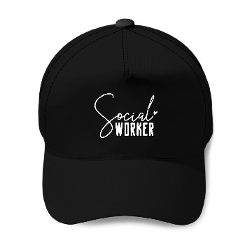 Discover Social Work Social Worker Baseball Caps