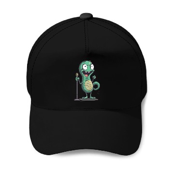 Discover Jokester Lizard Live Baseball Caps