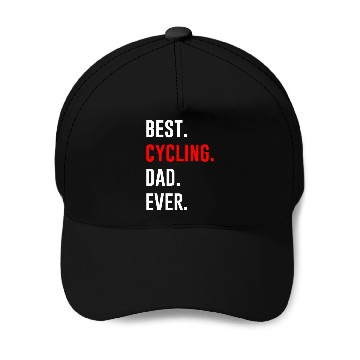 Discover Best Cycling Dad Ever Baseball Caps