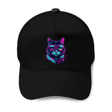 Discover Cool Cat Baseball Caps