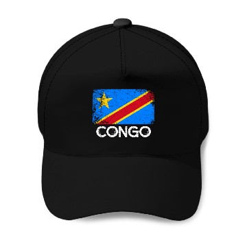Discover Congolese Flag Made In Congo Baseball Caps