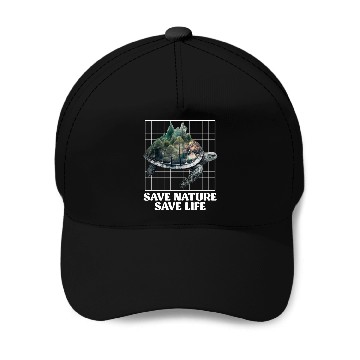 Discover Save Nature protected species Environment Baseball Caps
