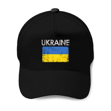 Discover Ukraine Ukrainian Flag Pride Baseball Caps