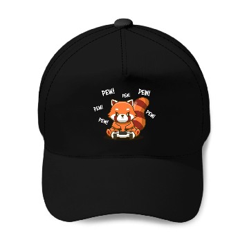 Discover Red Panda Baseball Caps