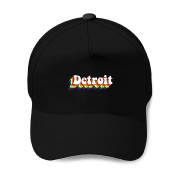 Discover Detroit Michigan Baseball Caps