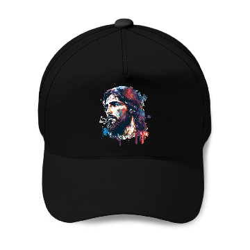 Discover Jesus Painting Baseball Caps