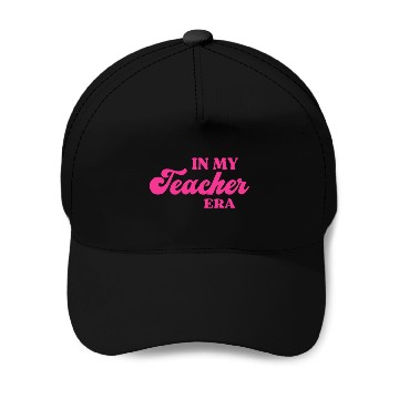 Discover In My Teacher Era Baseball Caps