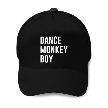 Discover Dance monkey boy Baseball Caps