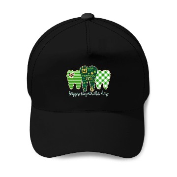 Discover 3 Three Teeth St Patrick Day Leopard Buffalo Baseball Caps
