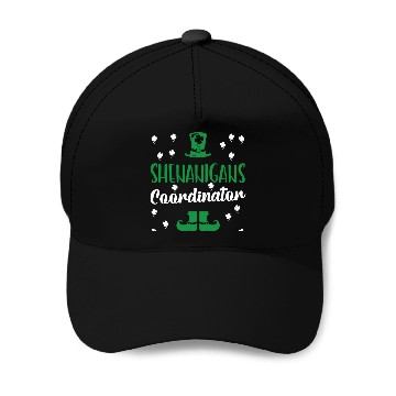 Discover Shenanigans Coordinator St Patrick'S Day Baseball Caps