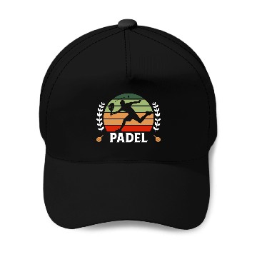 Discover Padel Tennis Paddle Paddleball Padel Platform Baseball Caps
