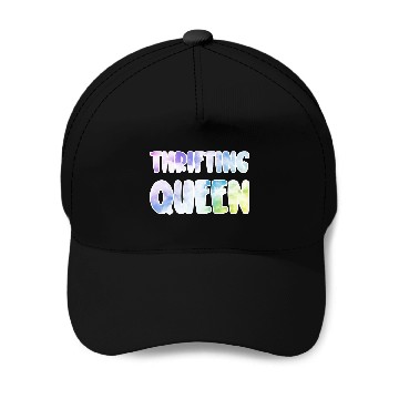 Discover Thrifting Queen pastel clouds Baseball Caps