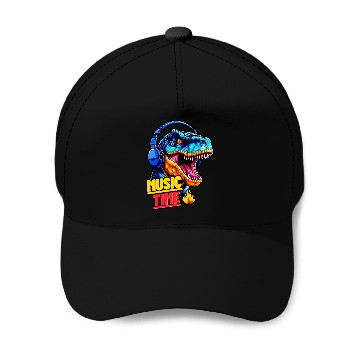 Discover music time Baseball Caps