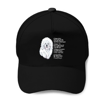 Discover Bichon Frise Baseball Caps