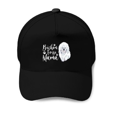 Discover Bichon Frise Mama Baseball Caps