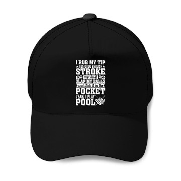 Discover Yeah I Play Pool Pool Player Billiards Dad S Baseball Caps