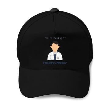 Discover The Future Doctor Baseball Caps