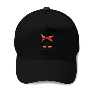 Discover Black, Blessed & Beautiful Baseball Caps