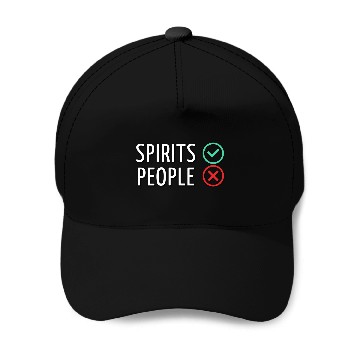 Discover Spirits Yes People No yellow Baseball Caps
