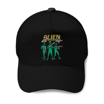 Discover Protect Area 51 Aliens Baseball Caps
