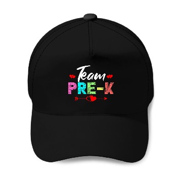 Discover Team Pre K Teacher Baseball Caps