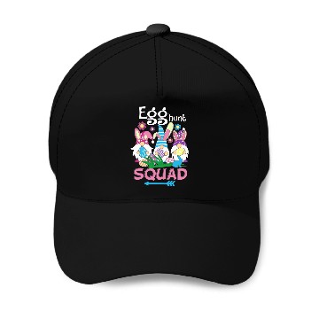 Discover Egg Hunt Squad green Baseball Caps